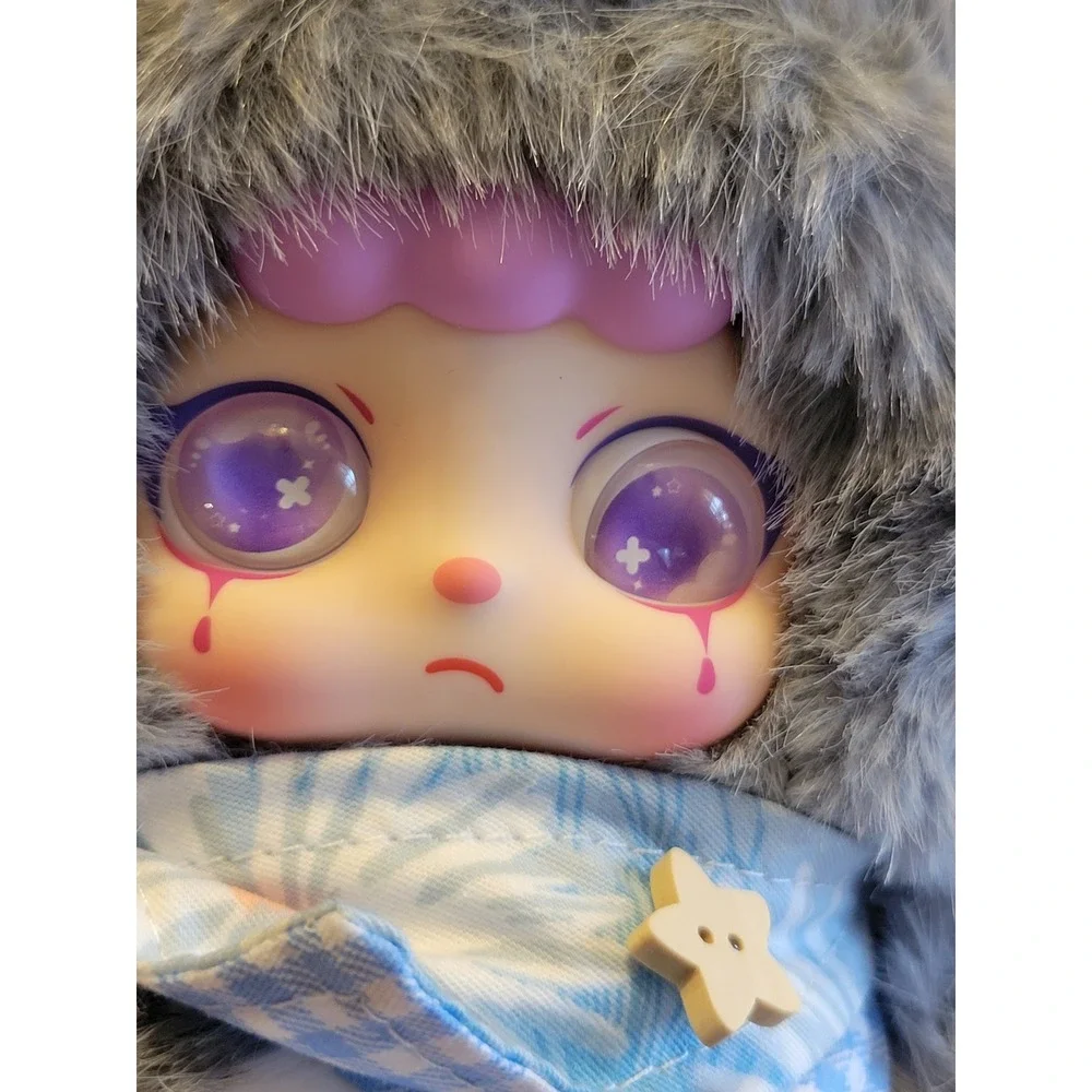 KEBIDOU Bunny's Strolling Around – Starry Night Grey – Confirmed Plush Blind Box